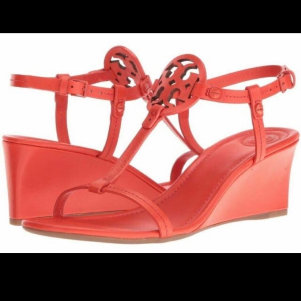 Tory Burch Women’s Miller 60MM Wedge Sandal Size 7